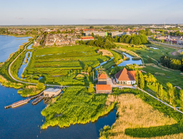 Wormer en Jisperveld luchtfoto